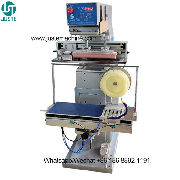 4 Color tampo pad Printers Shuttle Pad Printing Machine for helmet 2