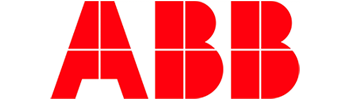 Логотип ABB от поставщика принтеров для печатных машин Juste