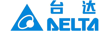 Logo DELTA od dodávateľa tlačových tampónových tlačiarní juste