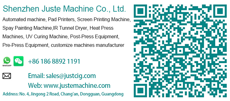Biglietto da visita Shenzhen Juste Machine Co., Ltd