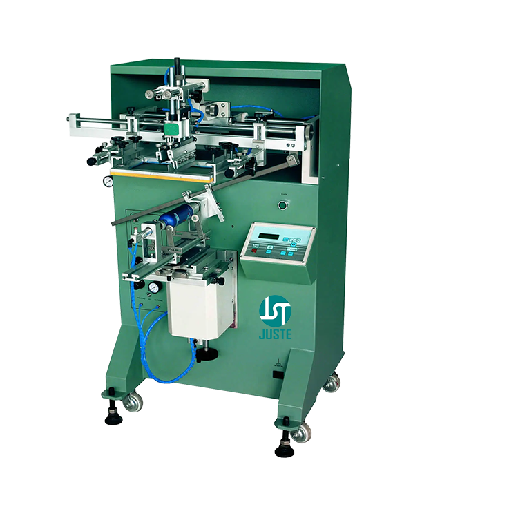 curve silk screen printing machine for cup bottle