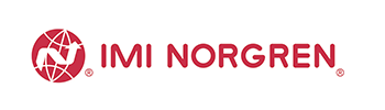Norgren -logo van de fabrikant van Juste Printing Machine